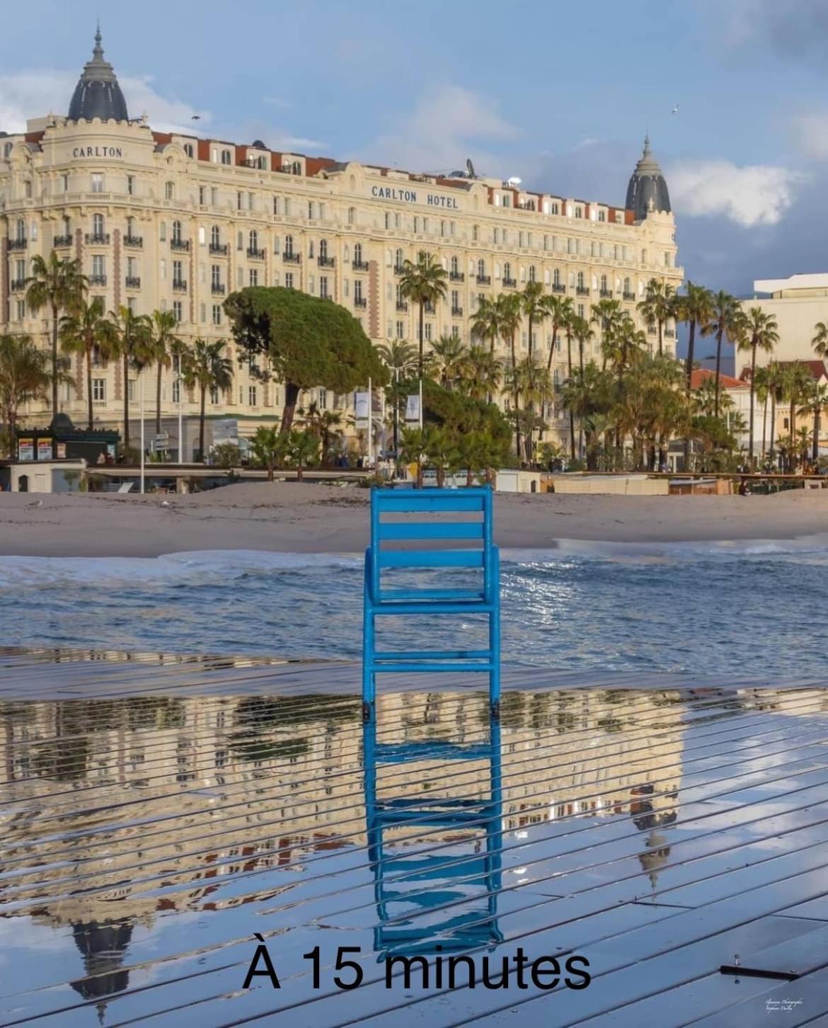 Bel Appartement Proche De Cannes 瓦洛里 外观 照片
