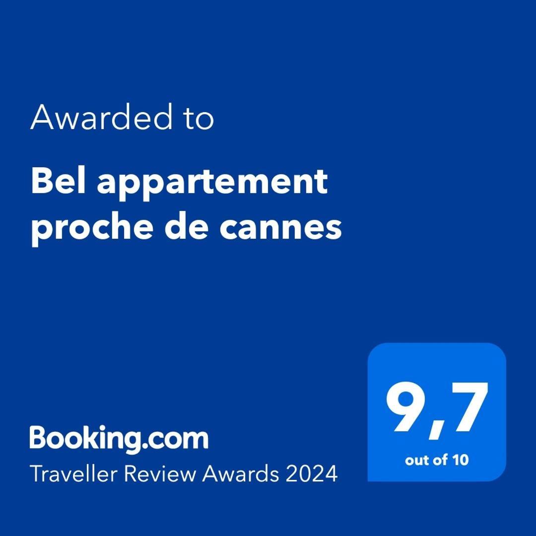 Bel Appartement Proche De Cannes 瓦洛里 外观 照片